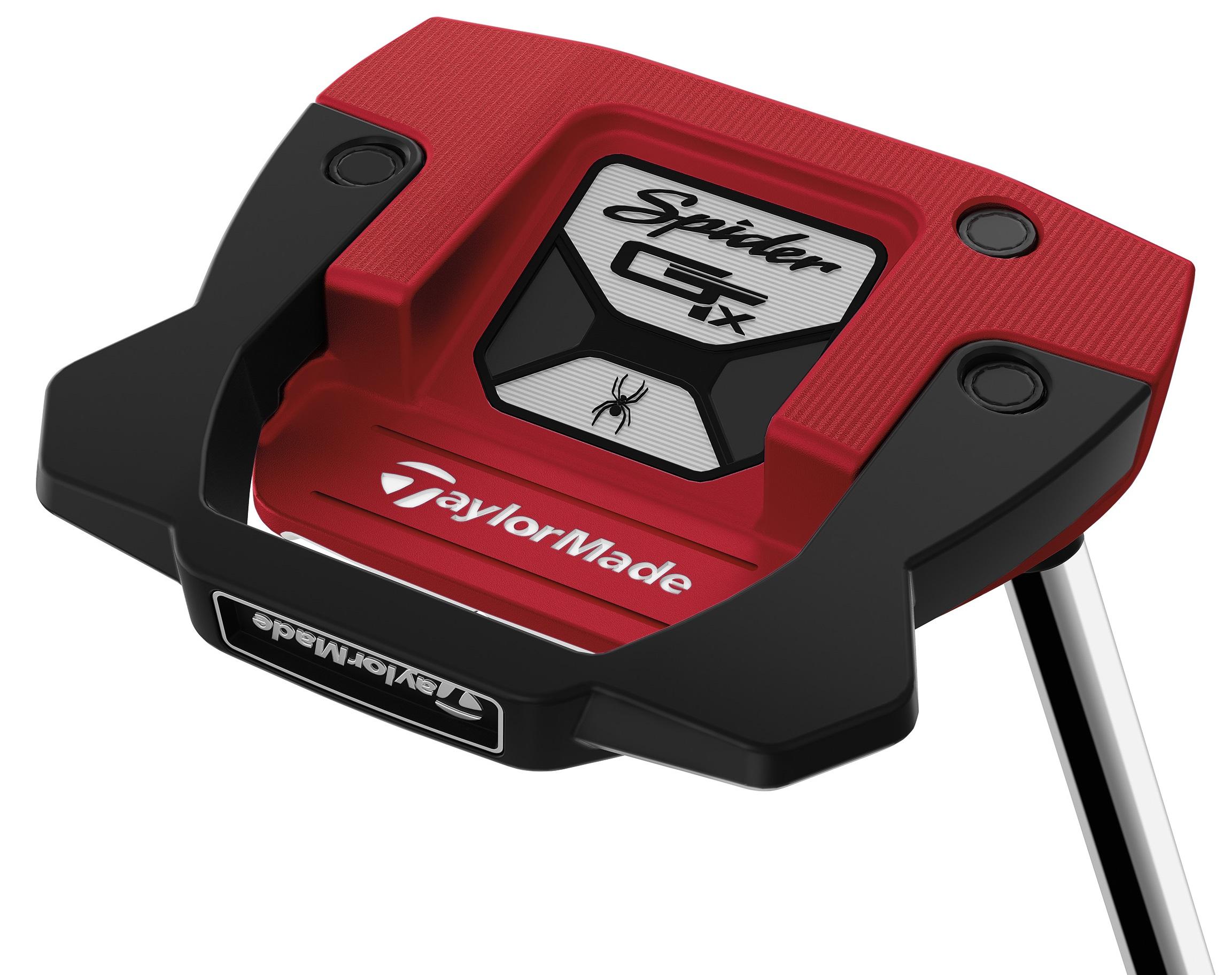 TaylorMade Spider GTX Red #3 Putter - KBS Putter 120 Shaft - Standard - Left Handed - Putterflex Flex - Standard Length - Standard Lie Angle - Men - Acceptable