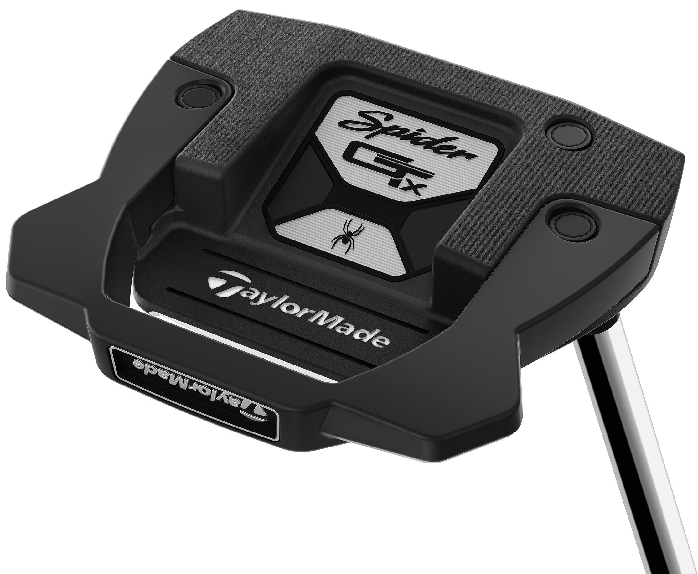 TaylorMade Spider GTX Black #3 Putter - KBS Putter 120 Shaft - Standard - Right Handed - Putterflex Flex - Standard Length - Standard Lie Angle - Men - Acceptable