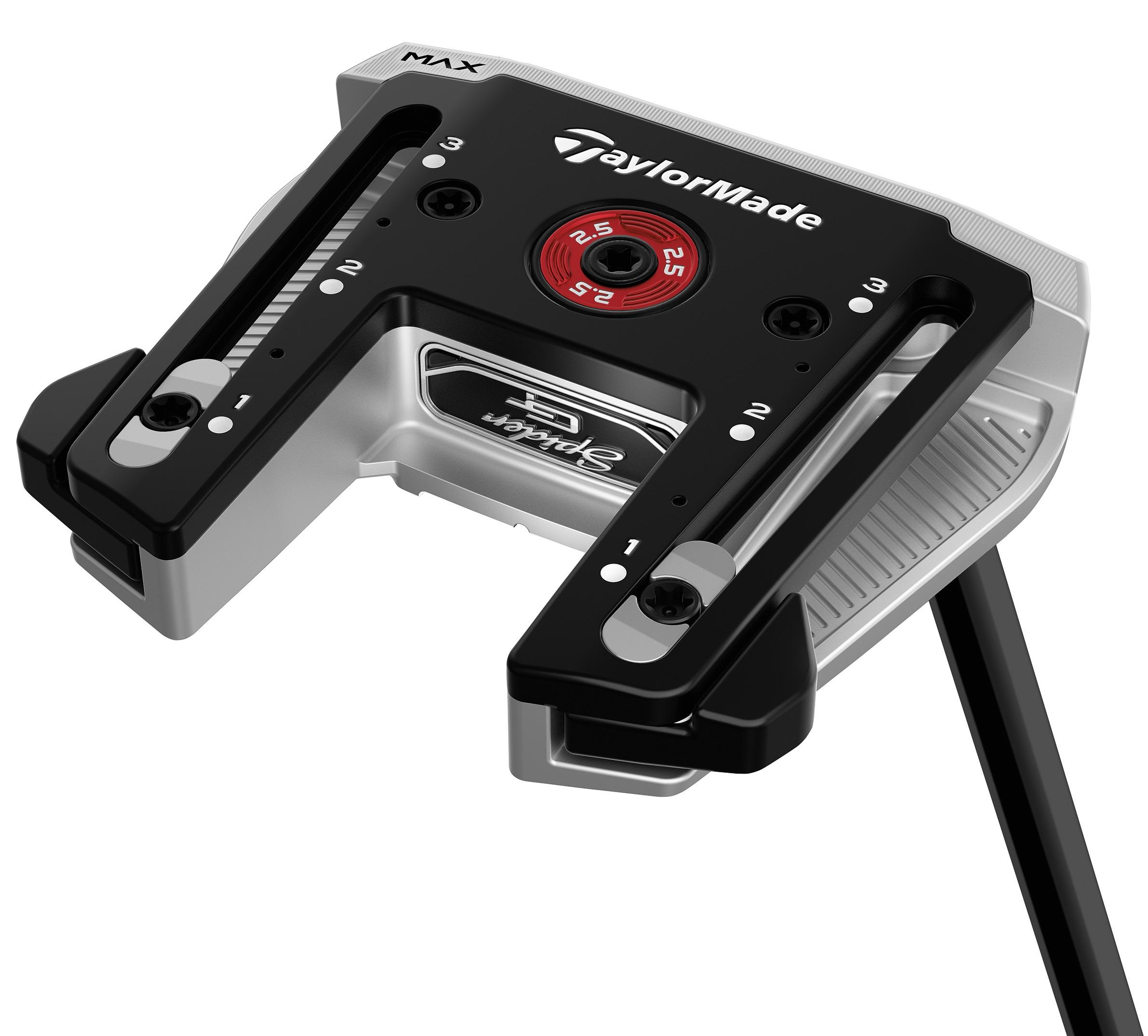 TaylorMade Spider GT Max #3 Putter - KBS Putter 120 Shaft - Standard - Left Handed - Putterflex Flex - Standard Length - Standard Lie Angle - Men - Good