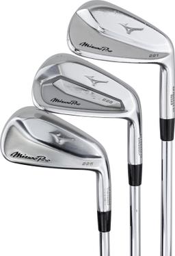 Mizuno Pro 221 / Pro 223 / Pro 225 Combo - Golf Club - 3 - Extra Stiff Flex - Precision Rifle 6.5 Shaft - Men