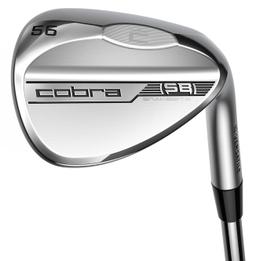 Cobra King Cobra SnakeBite Versatile Grind Wedge - Golf Club - Lob Wedge - 58° Loft - Stiff Flex - FST KBS Hi Shaft - Men