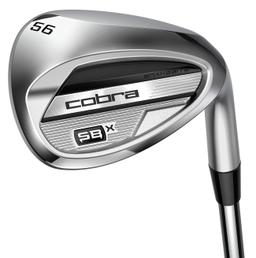 Cobra King Cobra SnakeBite X Wedge - Golf Club - Left Handed - Sand Wedge - 56° Loft - Stiff Flex - FST KBS Max 80 Shaft - Men
