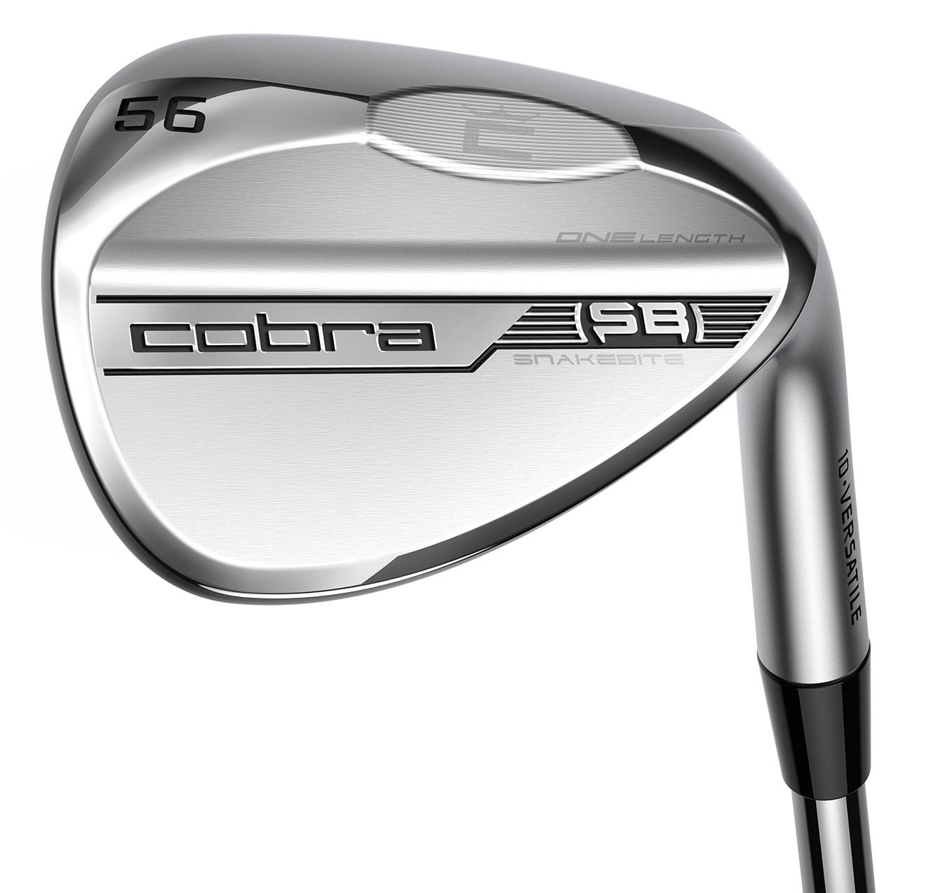 Cobra King  SnakeBite One Length Wedge - FST KBS Hi Shaft - Pitching Wedge - Right Handed - Stiff Flex - Standard Length - 48 Loft - Standard Lie Angle - Men - Good