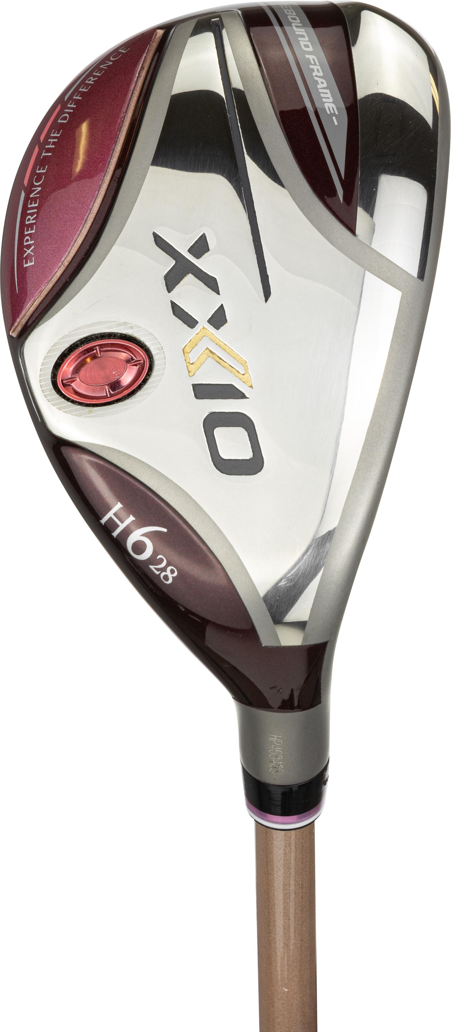 XXIO 12 Ladies Bordeaux Premium Hybrid Women - XXIO 12 MP Shaft - 6H - Right Handed - Ladies Flex - Standard Length - 28 Loft - Standard Lie Angle - Woman - Excellent