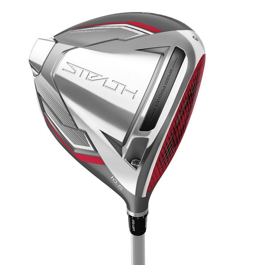 TaylorMade STEALTH Gray/Red Driver - Fujikura Ventus Red 5 Shaft - Right Handed - Senior Flex - Standard Length - 12 Loft - Standard Lie Angle - Men - Good