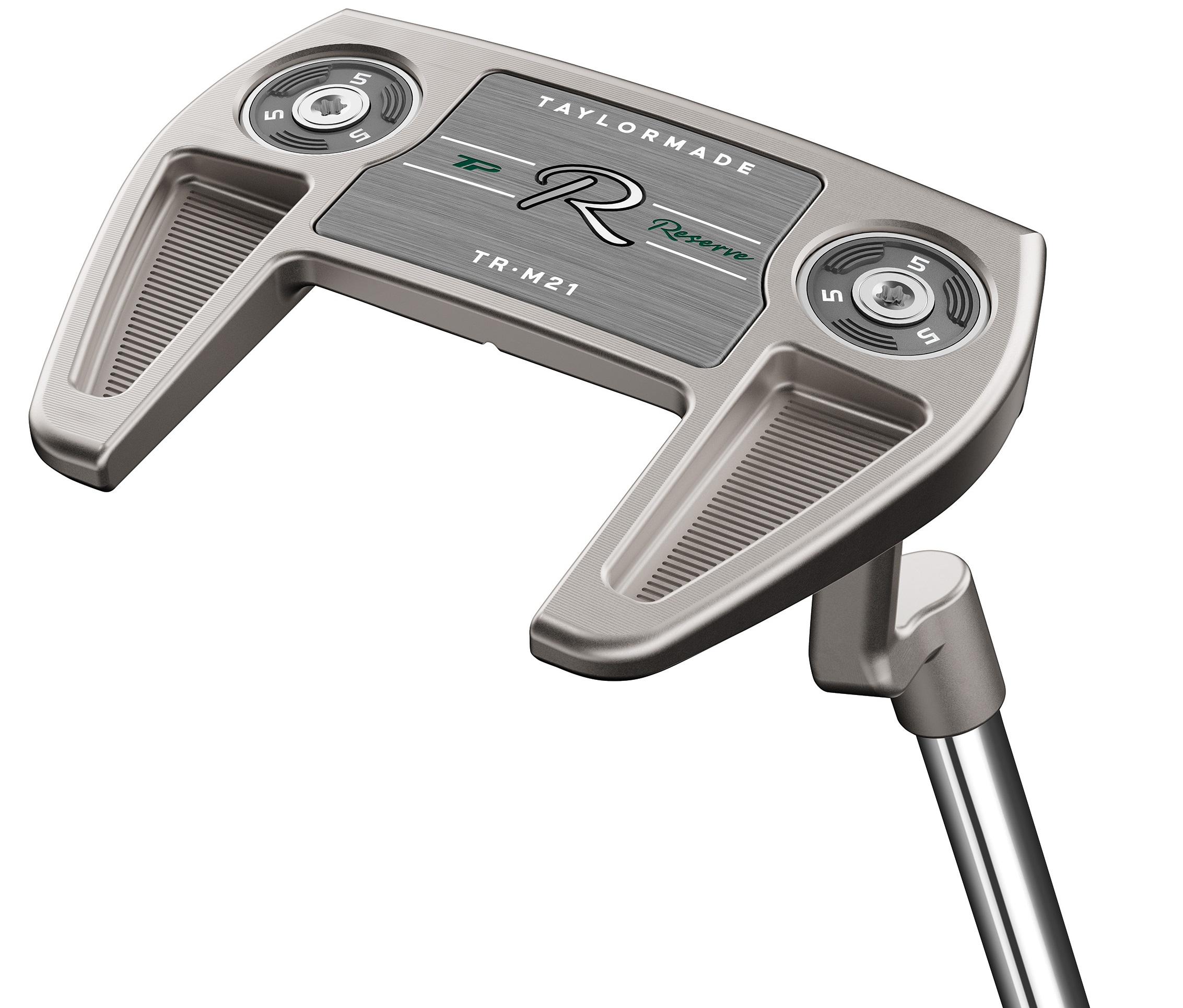 TaylorMade TP Reserve M21 Putter - No Label Shaft - Standard - Right Handed - Putterflex Flex - Standard Length - Standard Lie Angle - Men - Good