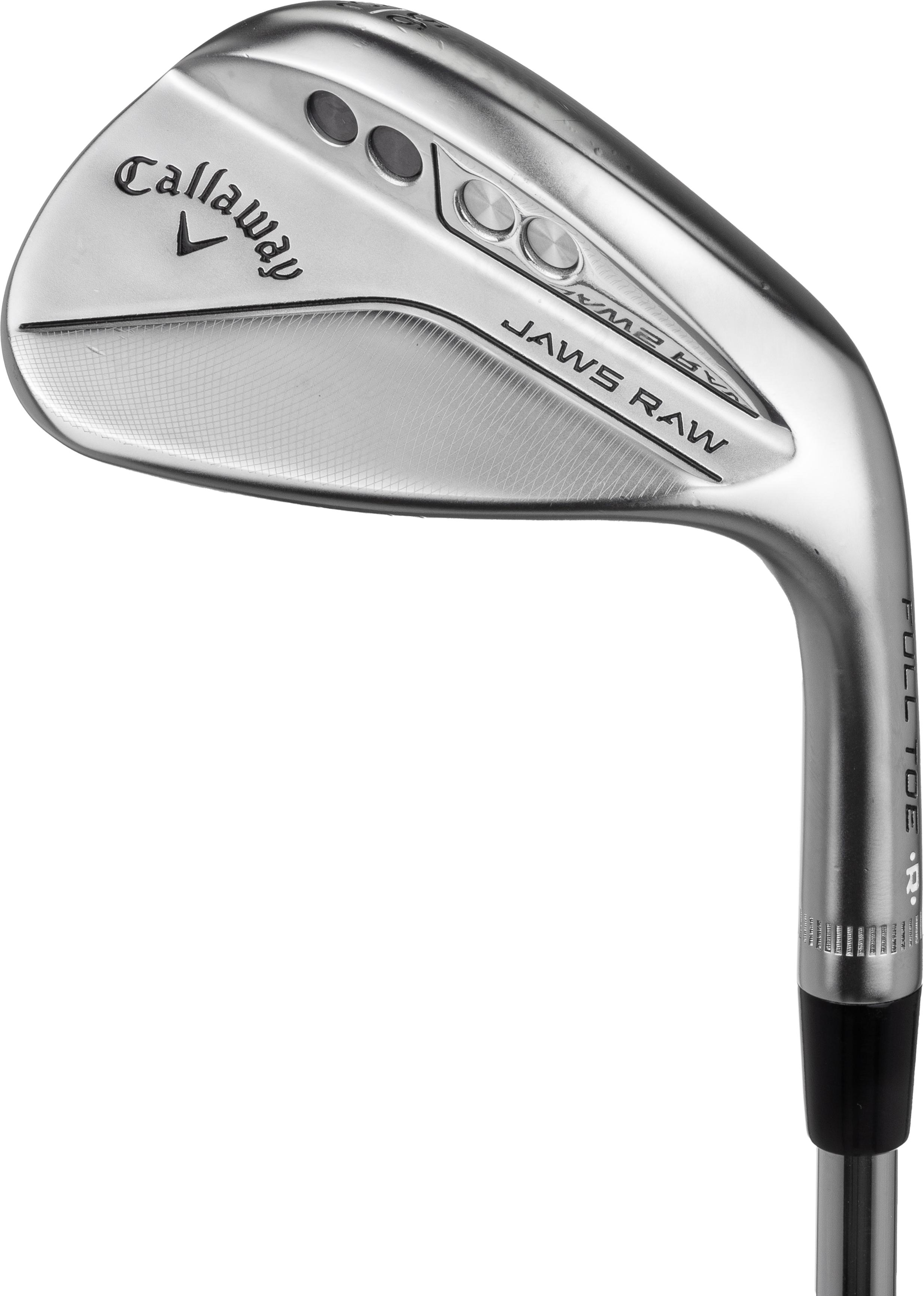 Callaway JAWS Raw Chrome J Grind Wedge - Project X Catalyst Wedge Shaft - Sand Wedge - Left Handed - Wedgeflex Flex - Standard Length - 54 Loft - Standard Lie Angle - Men - Acceptable