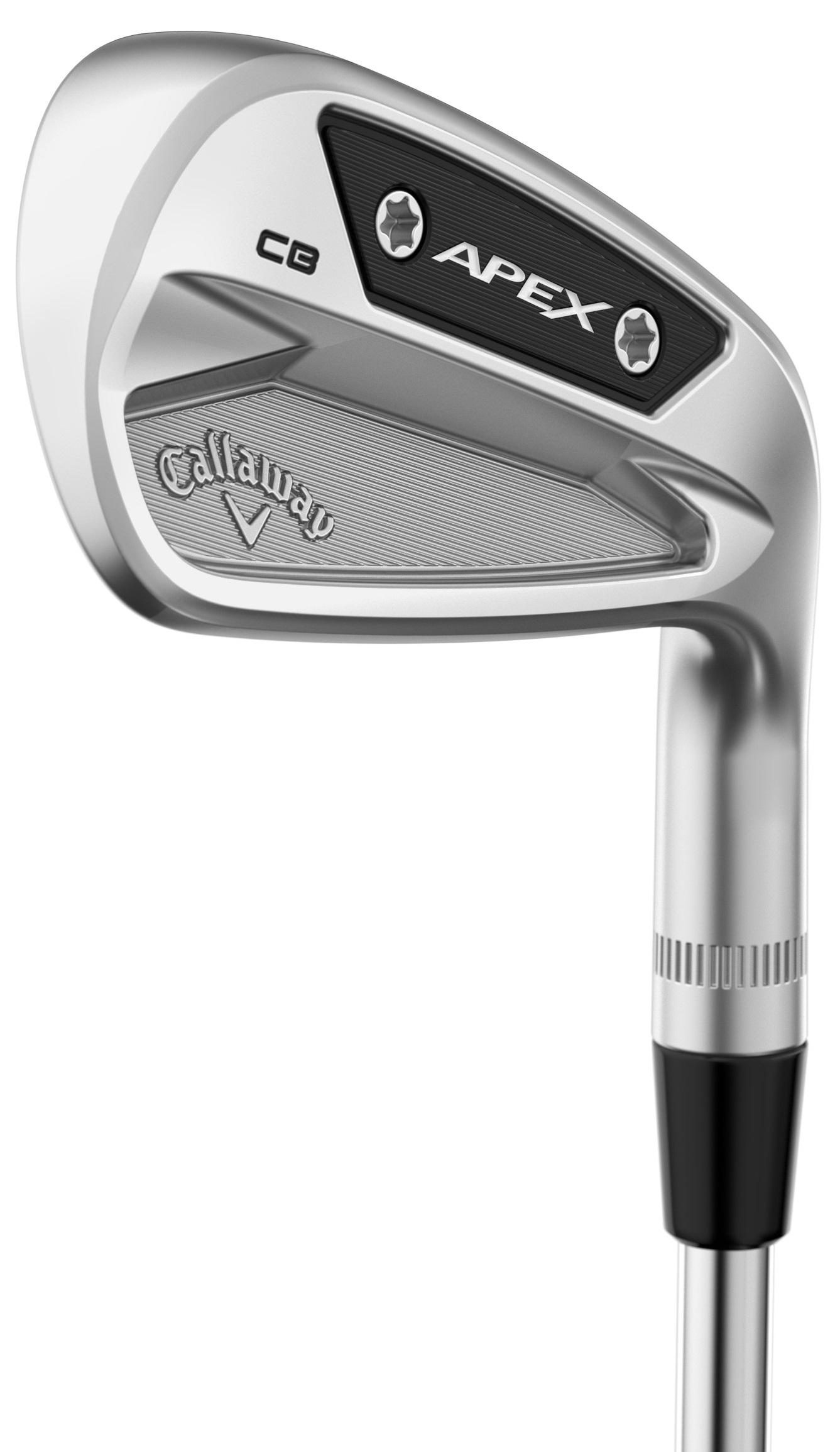 Callaway Apex CB Iron Set - True Temper Dynamic Gold 120 Tour Issue X100 Shaft - 4-10 - Right Handed - Extra Stiff Flex - Standard Length - Standard Lie Angle - Men - Good