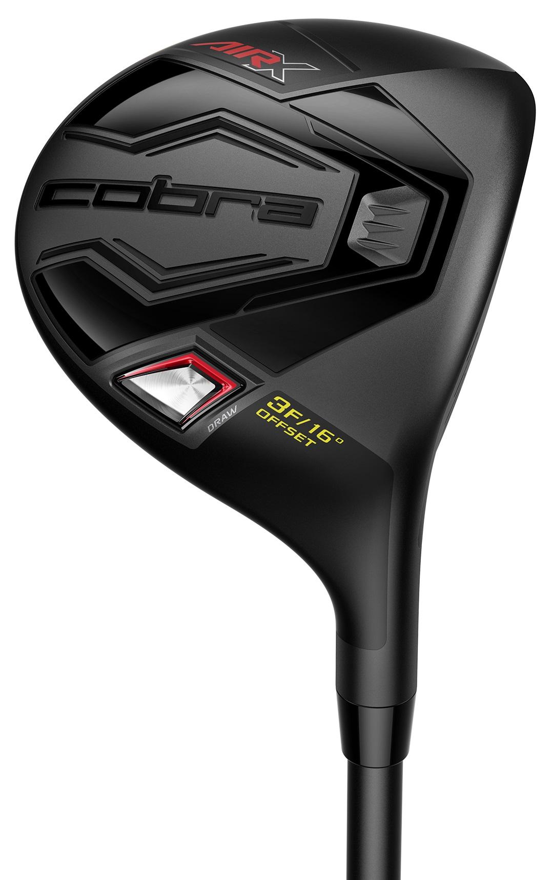 Cobra AIR X Offset Fairway Wood - Cobra Ultralite 50 Shaft - 3 Wood - Left Handed - Regular Flex - Standard Length - 16 Loft - Standard Lie Angle - Men - Acceptable