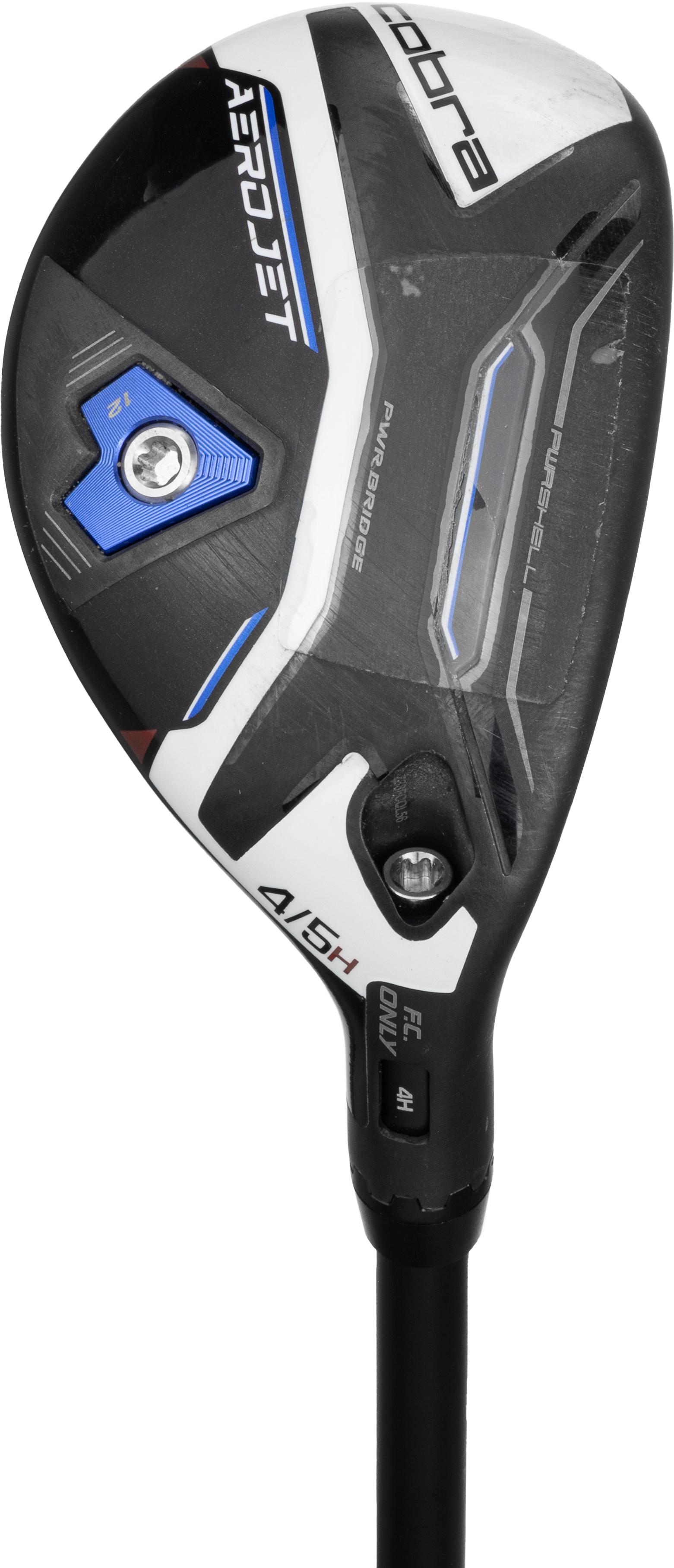 Cobra AeroJet Demo Hybrid - UST Mamiya Recoil ESX 480 Shaft - 4 - Right Handed - Senior Flex - Standard Length - Adjustable Loft - Standard Lie Angle - Men - Good