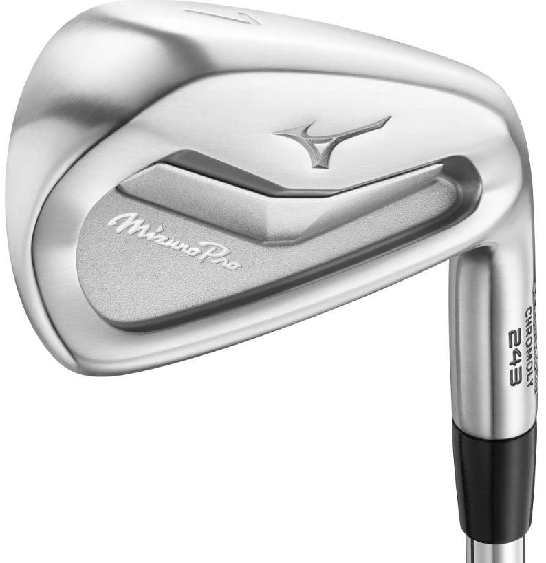 Mizuno Pro 243 Iron Set - FST KBS Tour 130 Shaft - 6 - Right Handed - Extra Stiff Flex - Standard Length - Standard Lie Angle - Men - Excellent