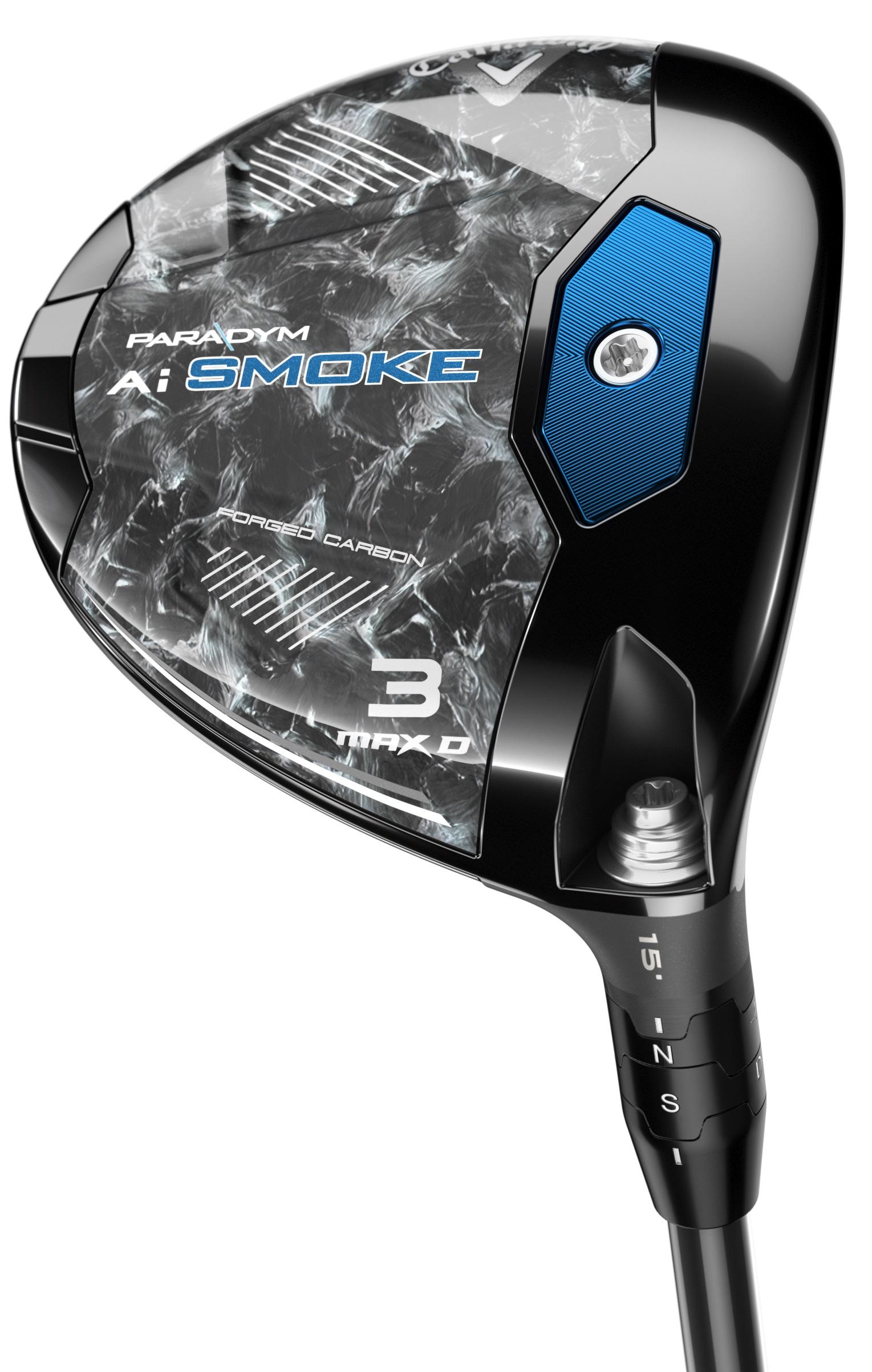Callaway Paradym Ai Smoke MAX D Fairway Wood - Project X Cypher Black 2.0 50 Shaft - 5 Wood - Left Handed - Regular Flex - Standard Length - 18 Loft - Standard Lie Angle - Men - Good