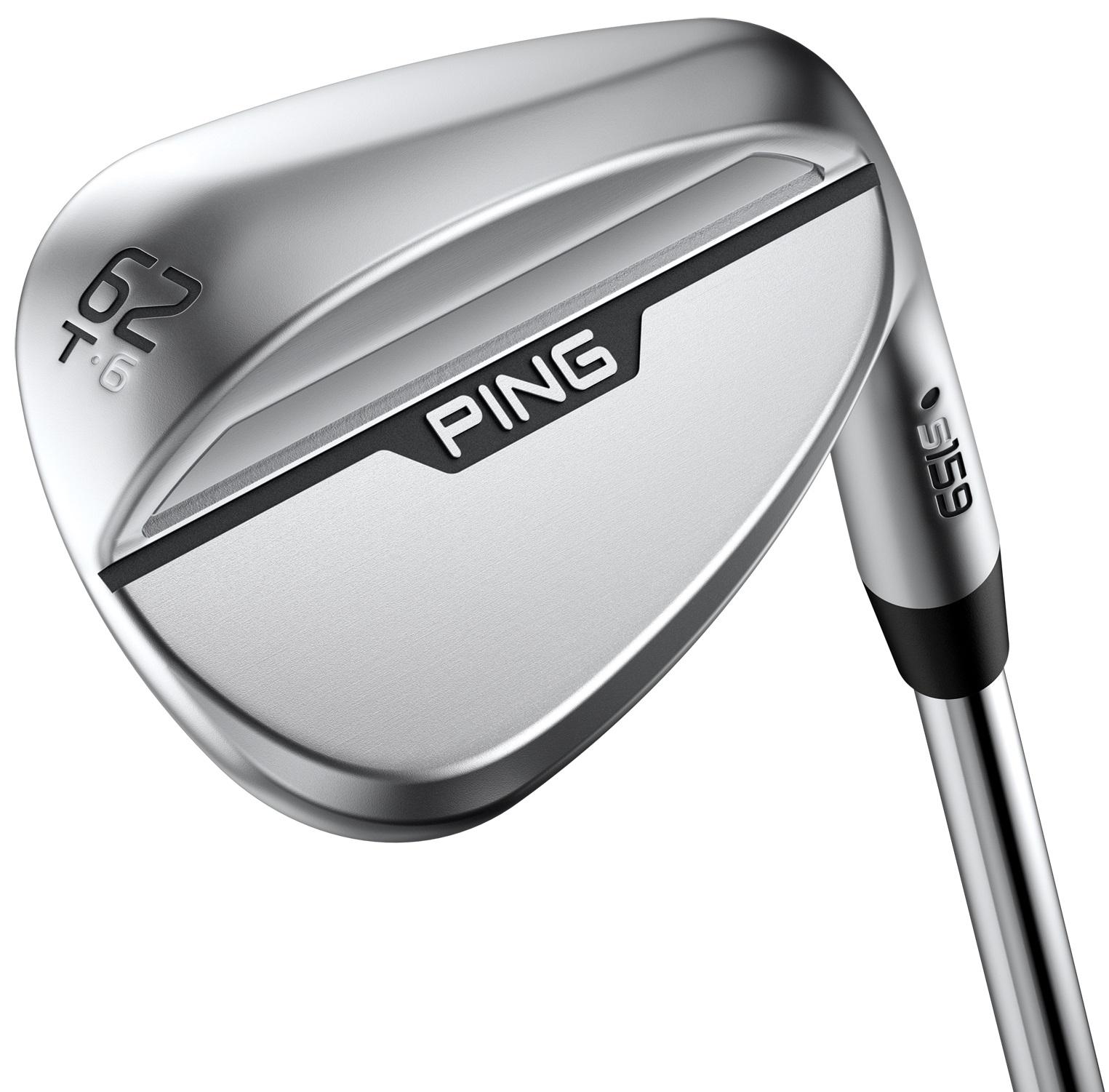 Ping s159 Chrome T Grind Wedge - Nippon N.S. Pro Modus3 Tour 105 Shaft - Lob Wedge - Left Handed - Stiff Flex - 1* flat Length - 60 Loft - 1* flat Lie Angle - Men - Excellent