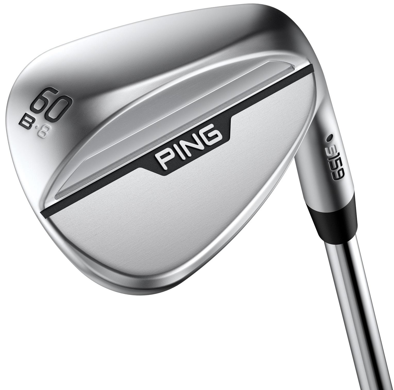 Ping s159 Chrome B Grind Wedge - Ping Z Shaft - Lob Wedge - Right Handed - Wedgeflex Flex - Standard Length - 60 Loft - Standard Lie Angle - Men - Excellent