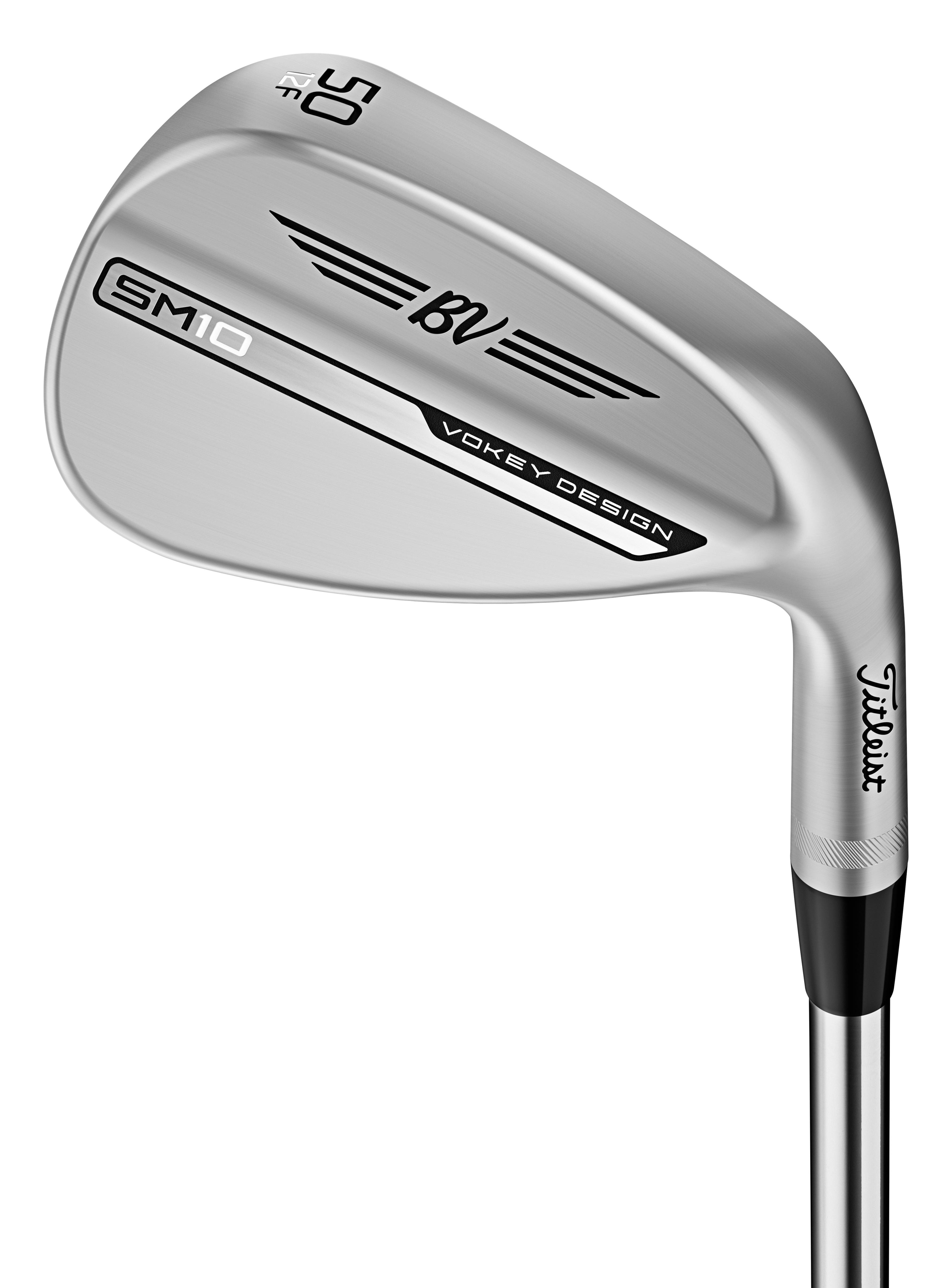 Titleist Vokey SM10 Tour Chrome F Grind Wedge - True Temper Dynamic Gold S200 Shaft - Gap Wedge - Left Handed - Wedgeflex Flex - Standard Length - 52 Loft - Standard Lie Angle - Men - Good