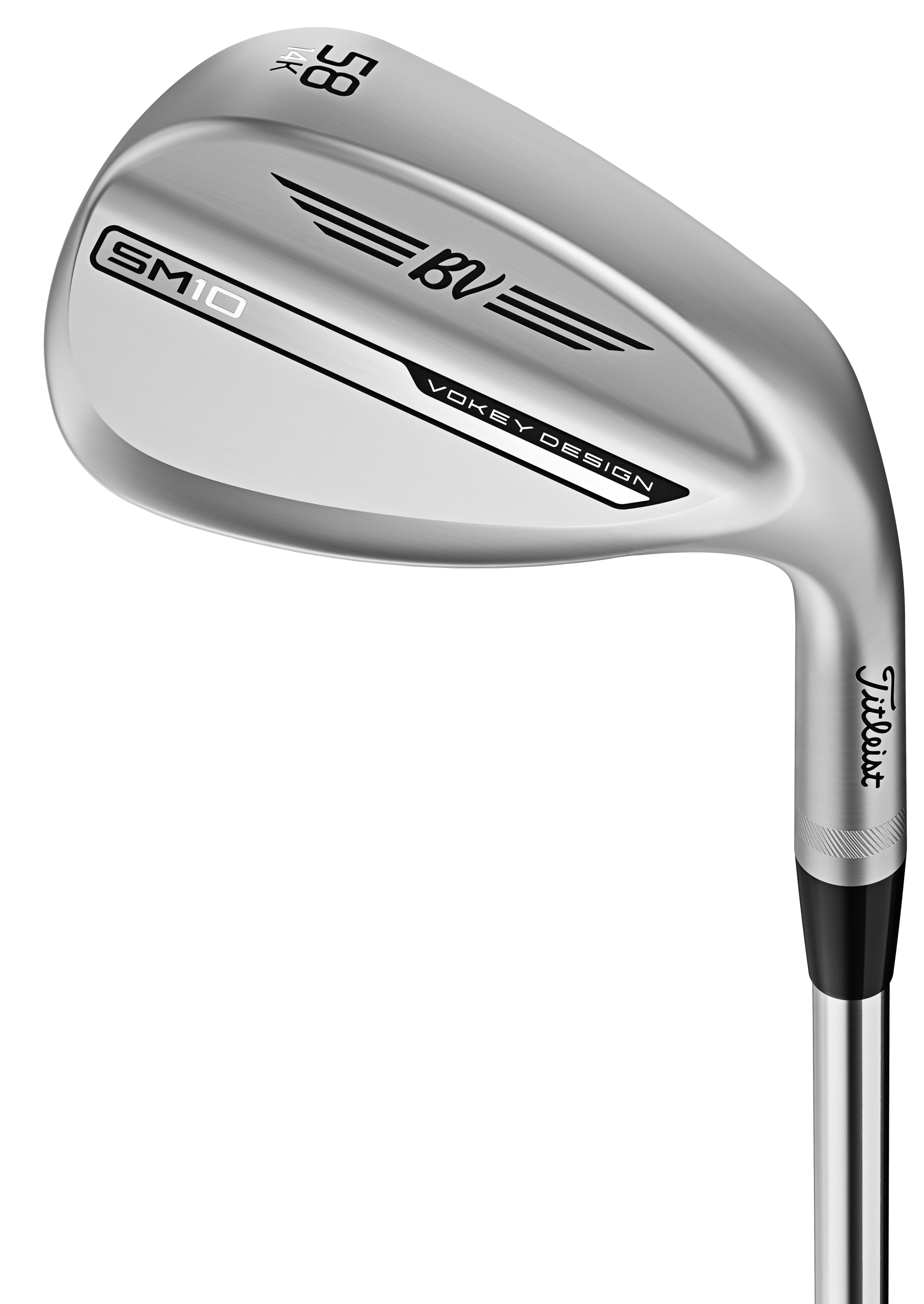 Titleist Vokey SM10 Tour Chrome K Grind Wedge - True Temper Dynamic Gold S200 Shaft - Lob Wedge - Left Handed - Wedgeflex Flex - Standard Length - 58 Loft - Standard Lie Angle - Men - Good