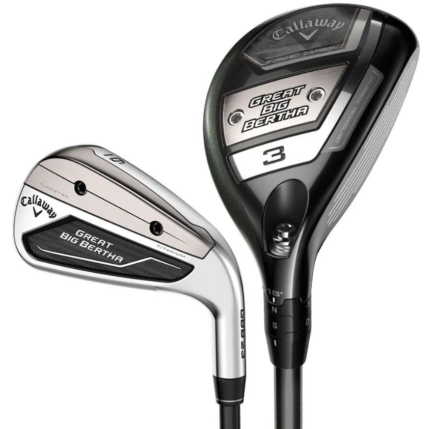 Callaway Great Big Bertha 23 Combo - UST Mamiya Helium Nanocore IP 60 Shaft - 4 - Right Handed - Regular Flex - Standard Length - Standard Lie Angle - Men - Premium