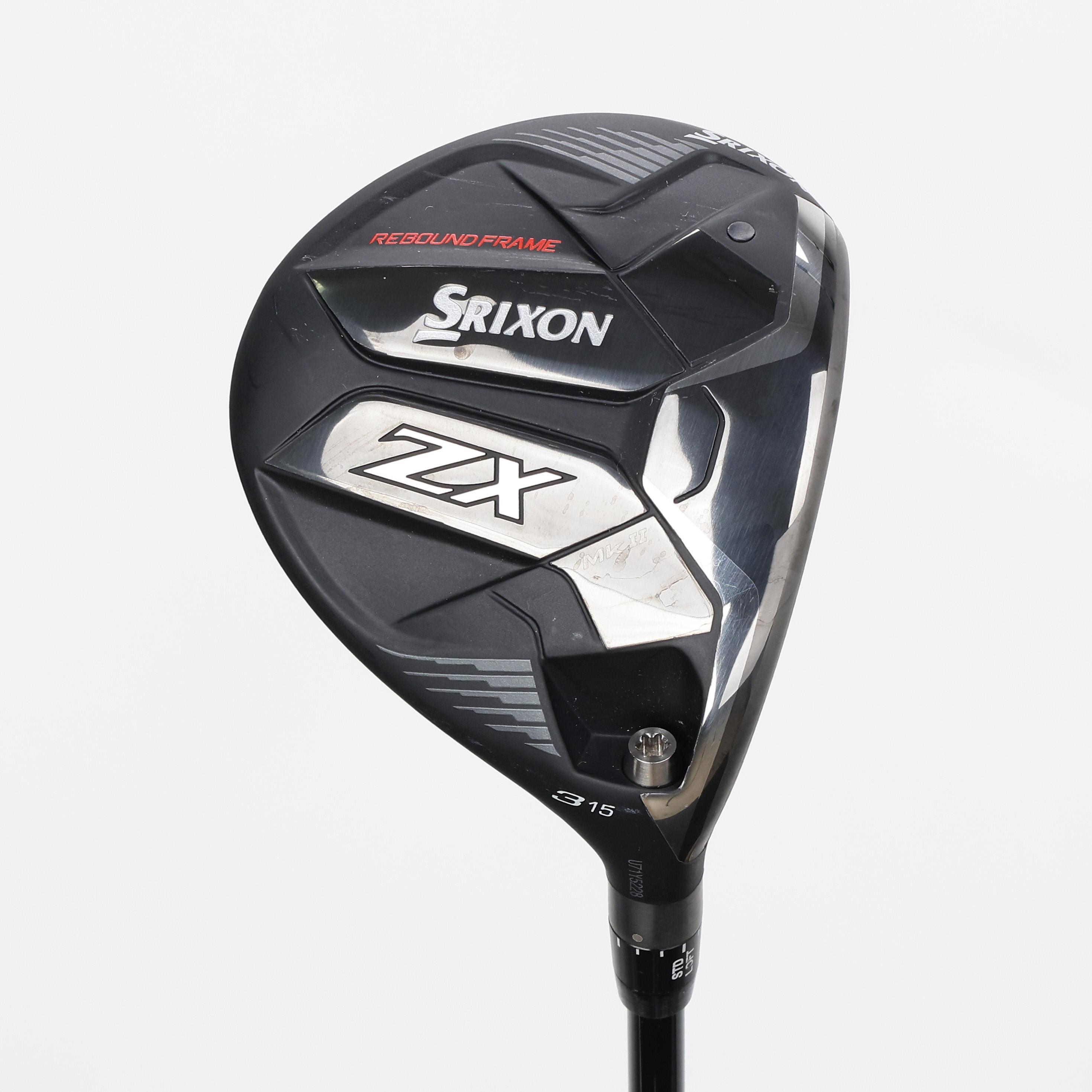 Srixon ZX MKII Demo Fairway Wood - Project X HZRDUS Gen 4 Black 60 Shaft - 3 Wood - Right Handed - Stiff Flex - Standard Length - 15 Loft - Standard Lie Angle - Men - Acceptable