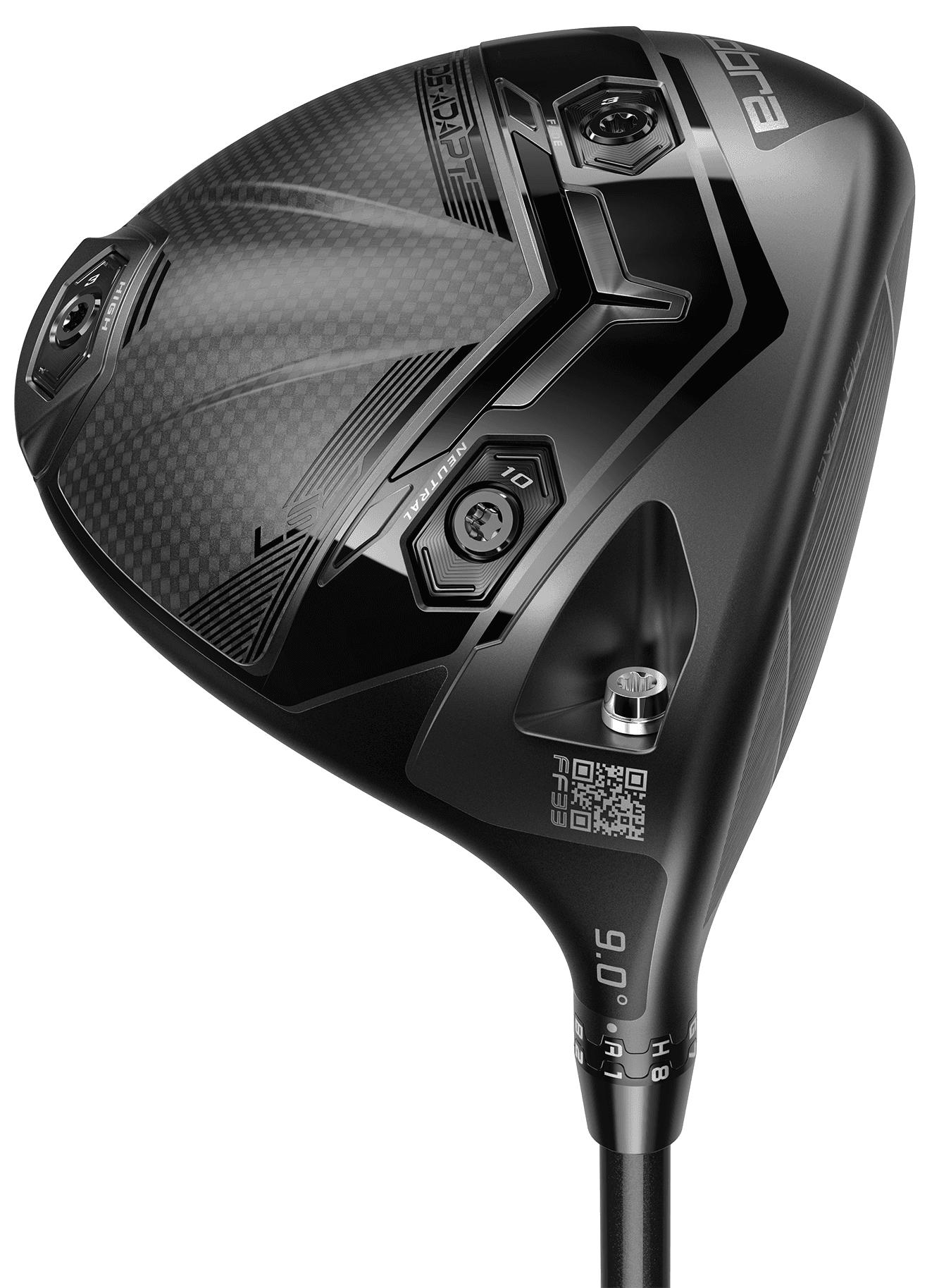 Cobra DS ADAPT LS Driver - Fujikura Pro Black 60 Shaft - Right Handed - Stiff Flex - Standard Length - 9 Loft - Standard Lie Angle - Men - Excellent