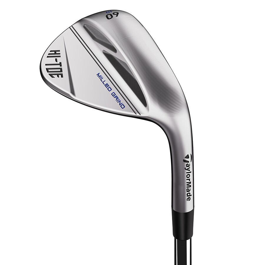 TaylorMade Hi Toe 3 Chrome SB Wedge - KBS Hi Shaft - Lob Wedge - Right Handed - Wedgeflex Flex - Standard Length - 58 Loft - Standard Lie Angle - Men - Acceptable