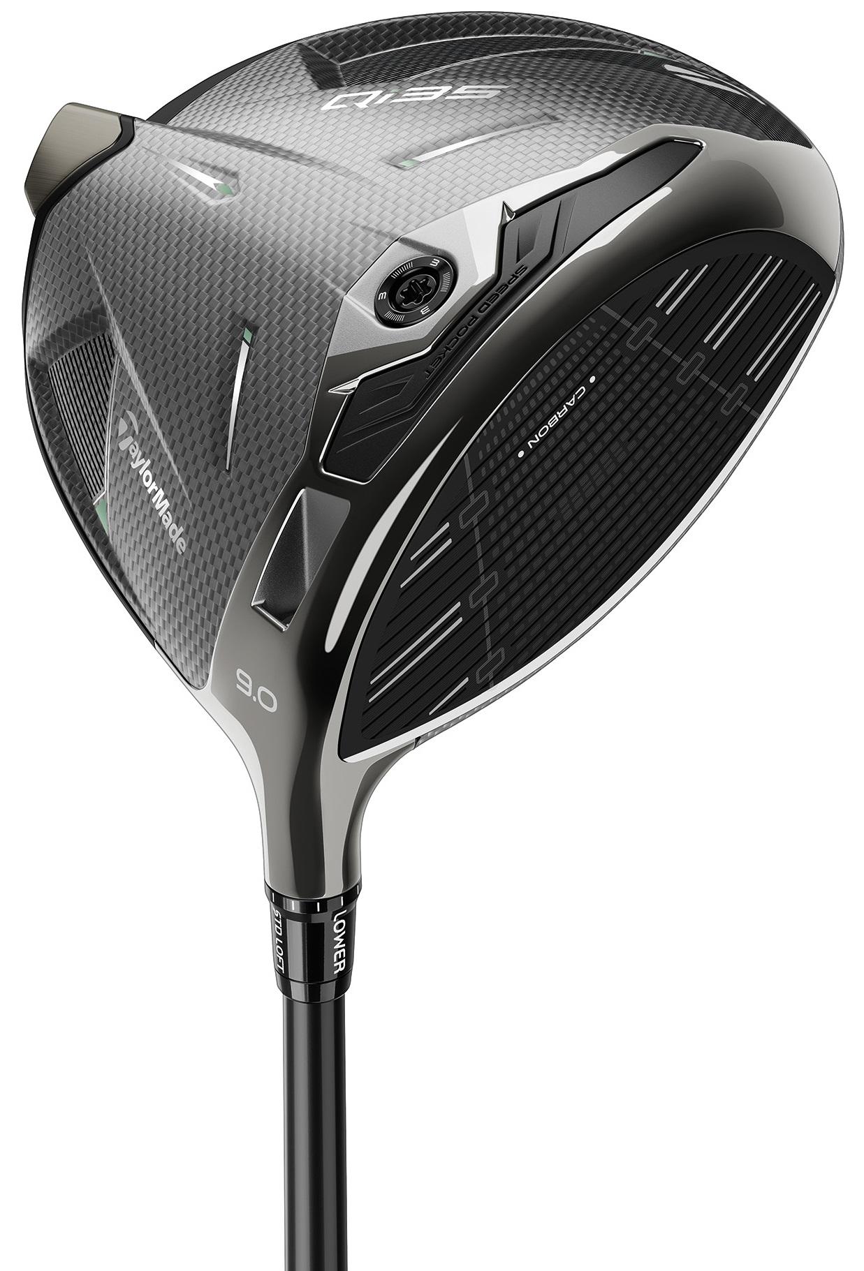 TaylorMade Qi35 Driver - Mitsubishi Chemical Diamana T+ 60 Shaft - Right Handed - Stiff Flex - Standard Length - 10.5 Loft - Standard Lie Angle - Men - Excellent