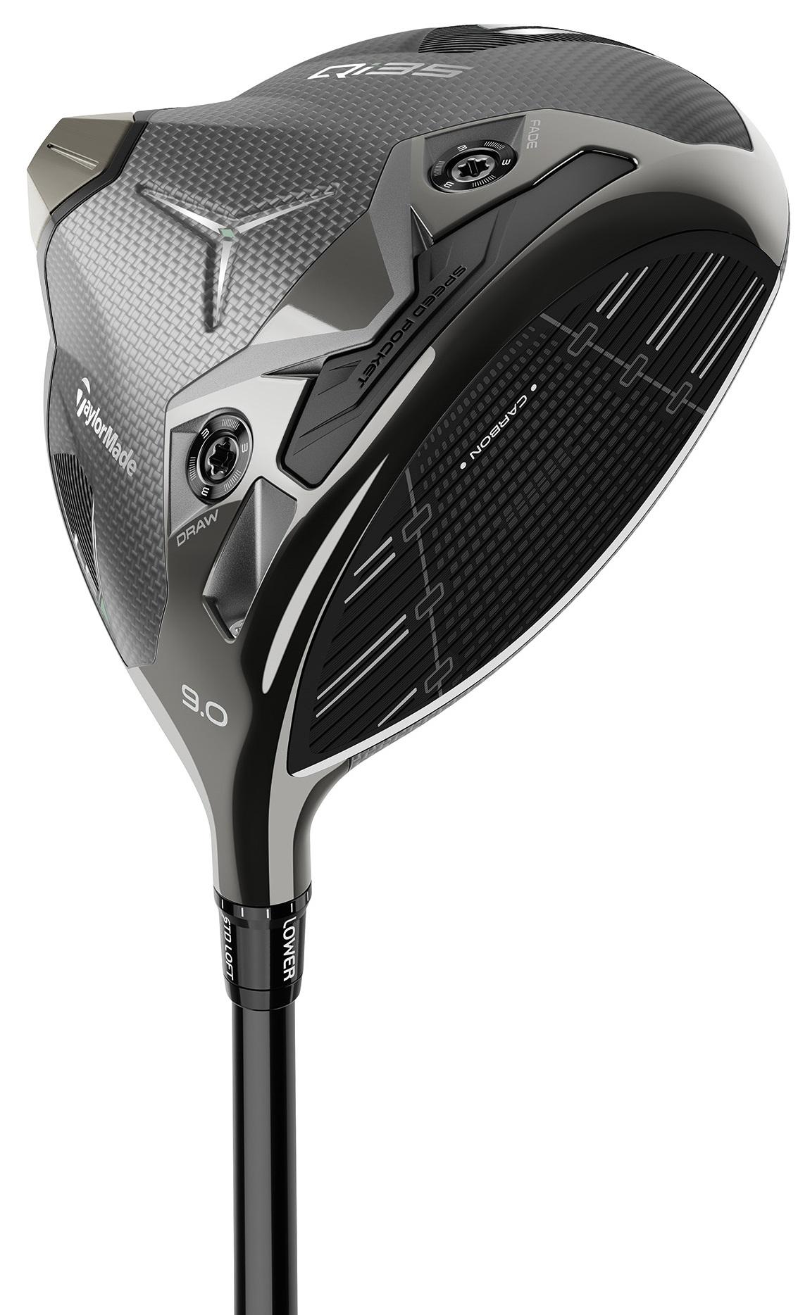 TaylorMade Qi35 LS Driver - Mitsubishi Chemical Kai'li Blue DarkWave CB 60 Shaft - Right Handed - Extra Stiff Flex - Standard Length - 9 Loft - Standard Lie Angle - Men - Excellent