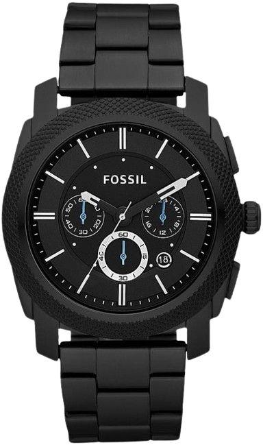 Fossil  Machine Chronograph Stainless Steel Watch (FS4552IE) - Black - New Without Tags