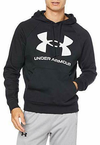 Under Armour  Men's Rival Sportstyle Pullover Hoodie M - Black - New With Tags